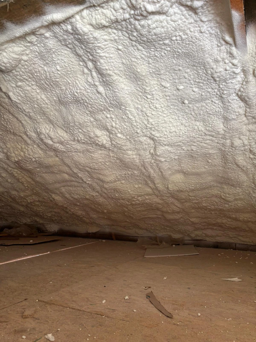 Ocieplanie poddasza piana PUR