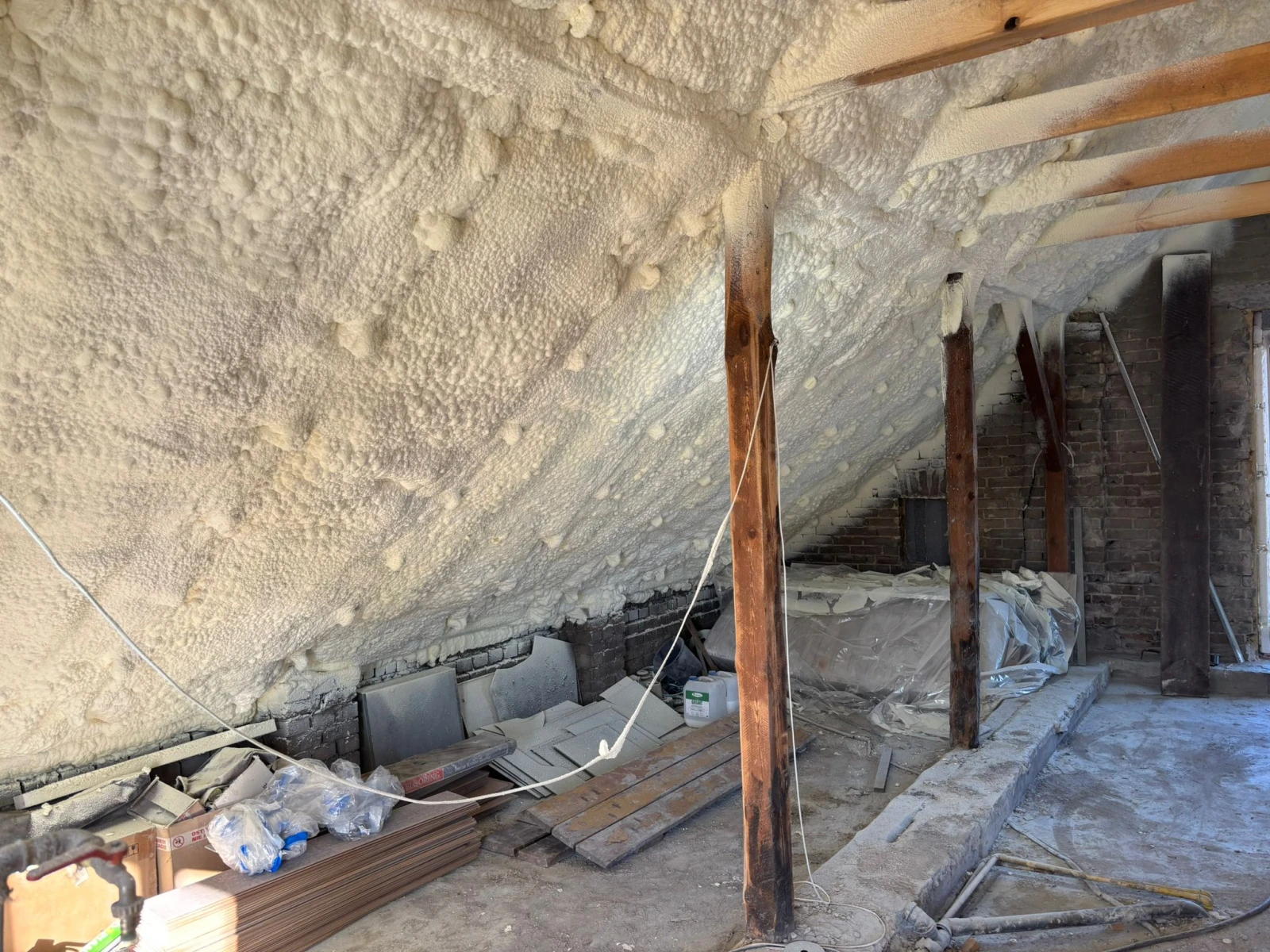 ocieplenie poddasza domu